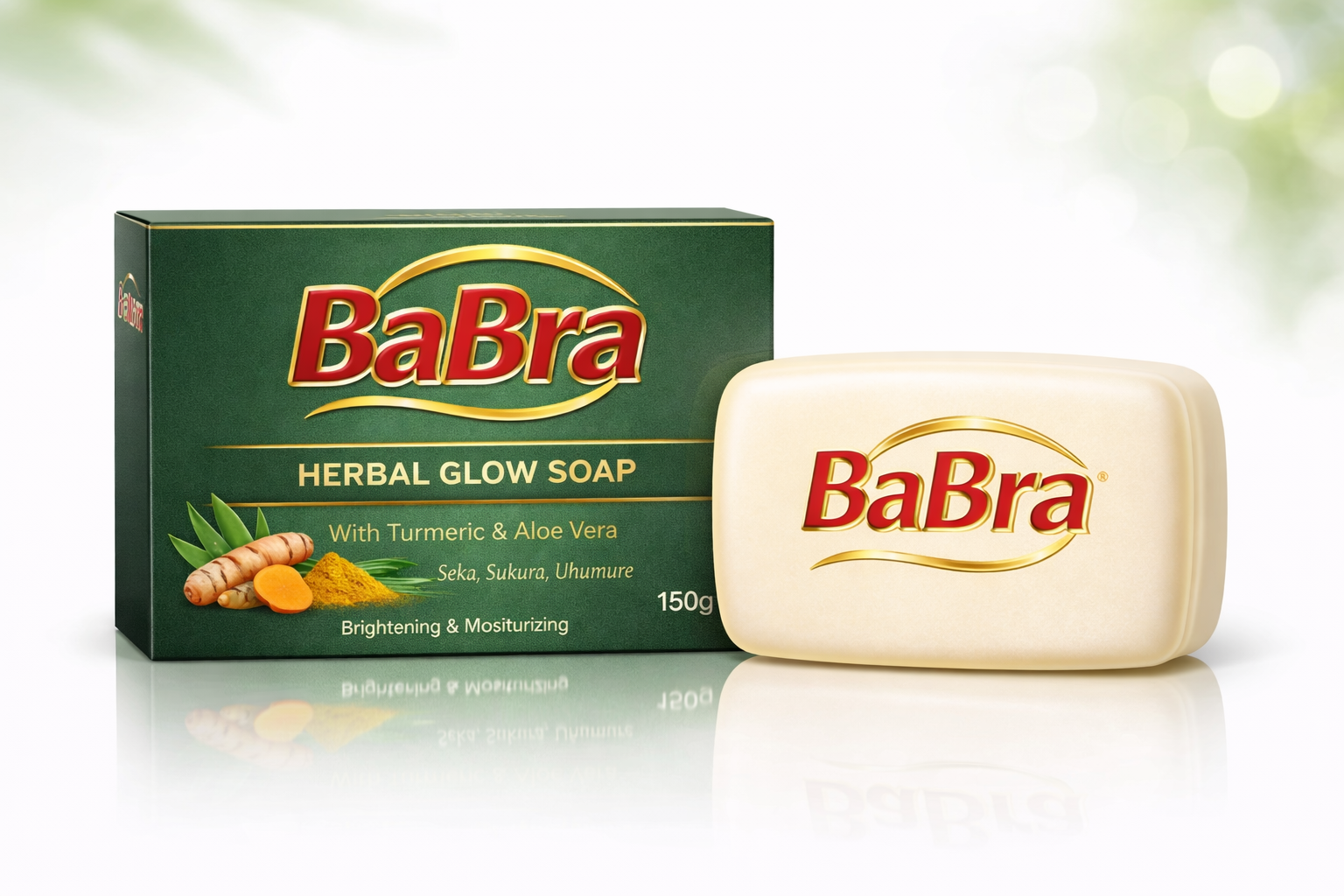 BaBra Soap packaging
