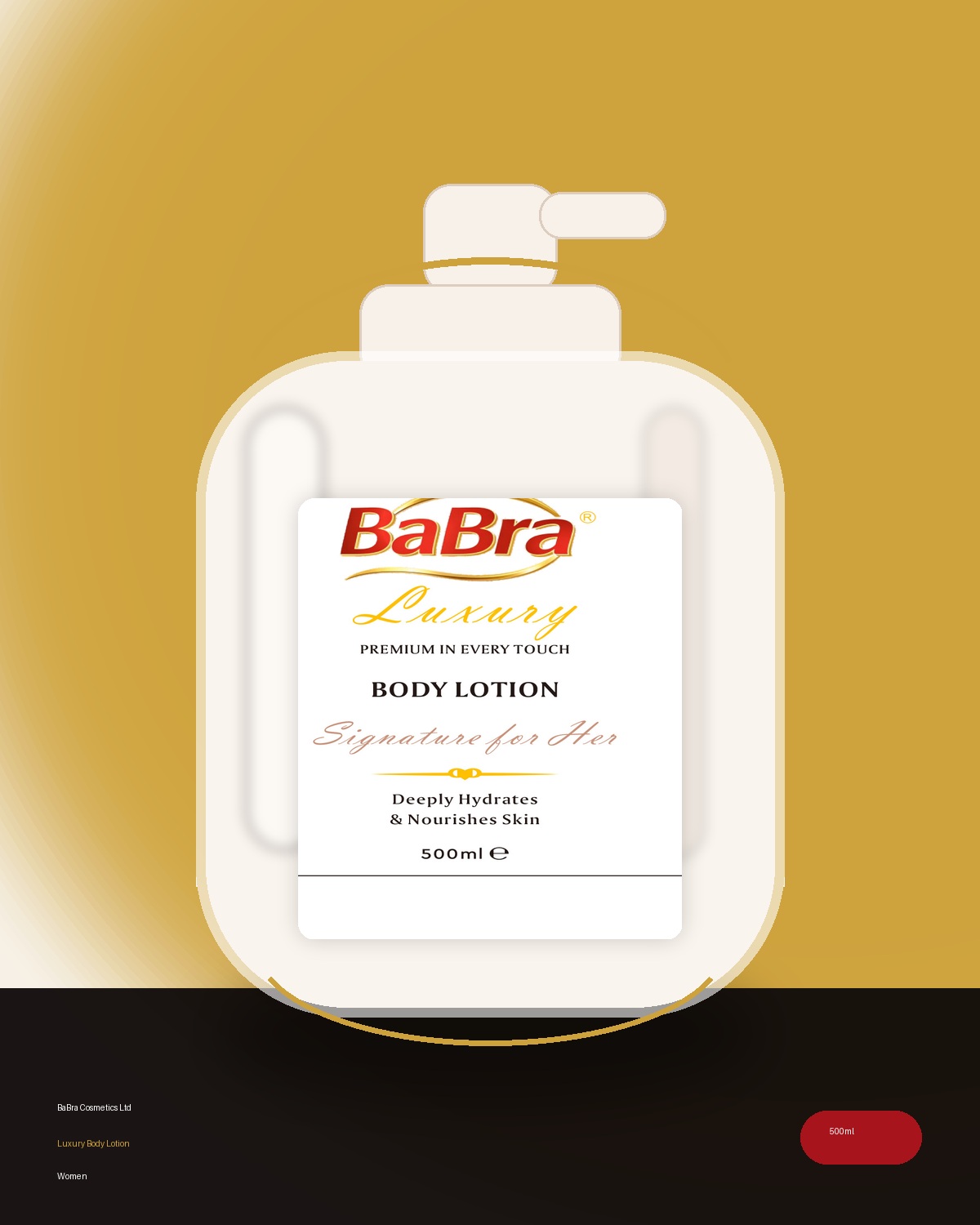 BaBra Lotion for Women